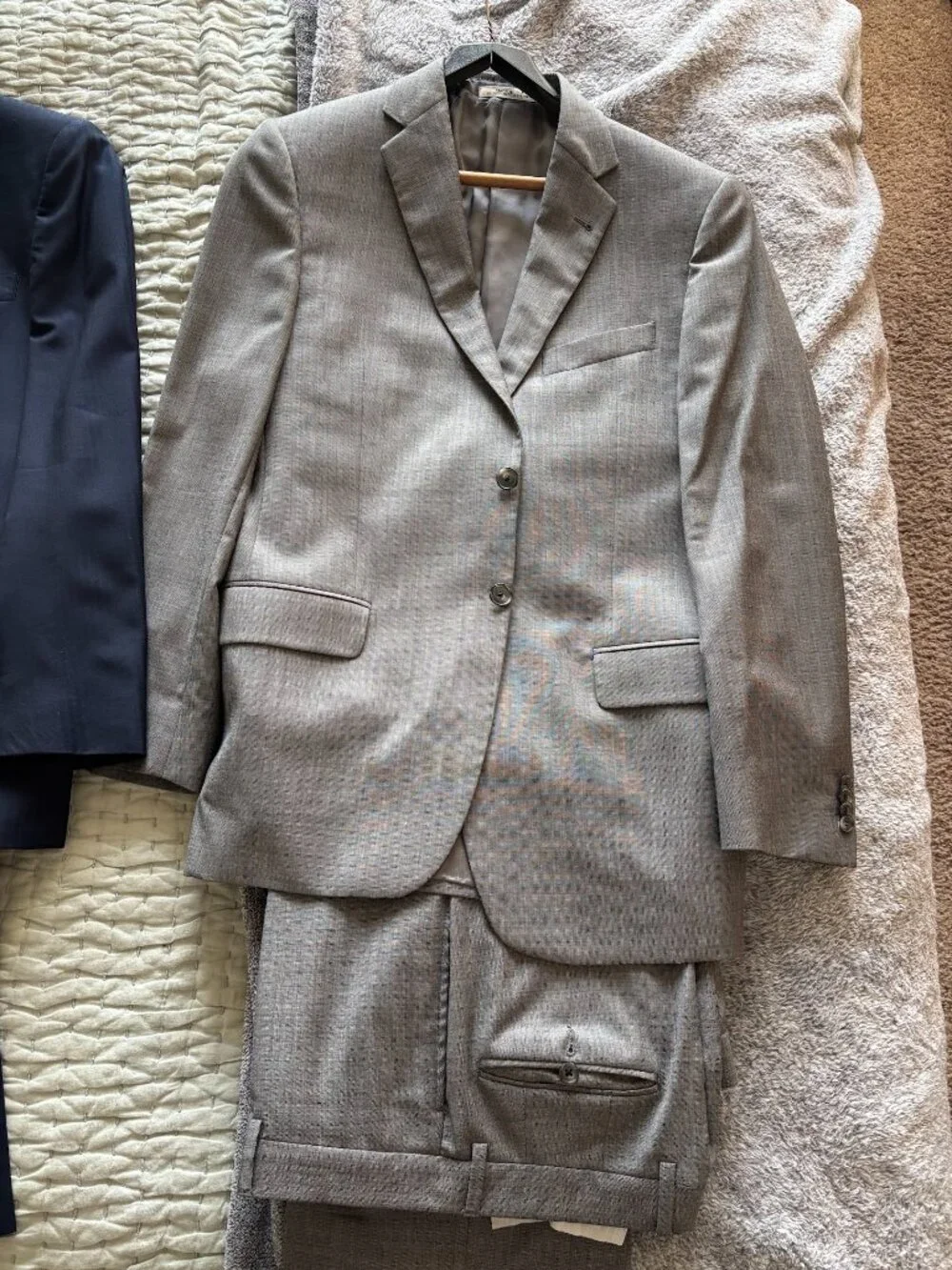 Joseph Abboud Charcoal Suit (Coat and Pants)